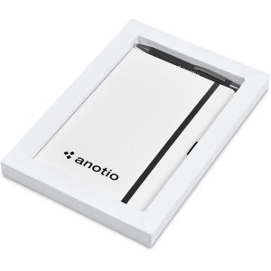 Duncan Notebook & Pen Set in Black