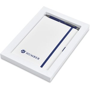 Duncan Notebook & Pen Set in Navy