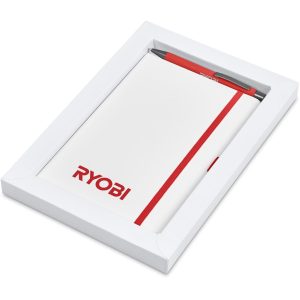 Duncan Notebook & Pen Set in Red