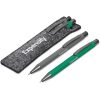 Omaha Ball Pen & Pencil Set - Green