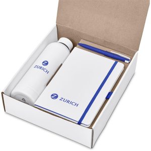 Clark White Gift Set in Blue