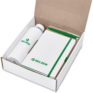 Clark White Gift Set in Green
