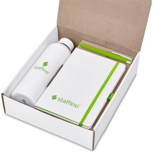 Clark White Gift Set in Lime