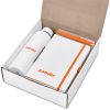 Clark White Gift Set - Orange