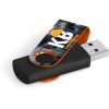 Axis Gyro Black Flash Drive - 32GB - Orange