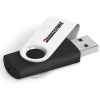 Axis Gyro Black Flash Drive - 32GB - Solid White