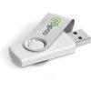 Axis Gyro White Flash Drive - 32GB - Silver