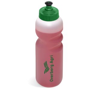 Helix Plastic Water Bottle - 500ml in Green