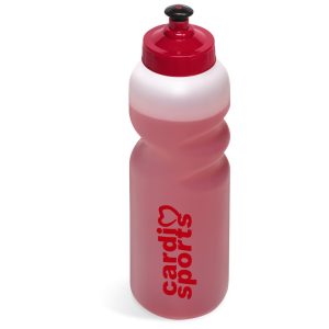 Helix Plastic Water Bottle - 500ml in Red