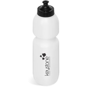 Alpine Plastic Water Bottle - 800ml in Black