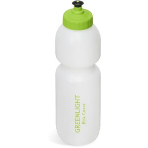 Alpine Plastic Water Bottle - 800ml in Lime