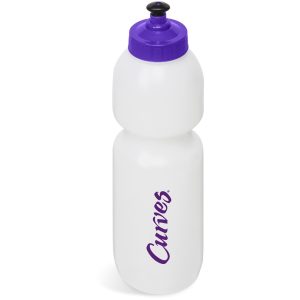 Alpine Plastic Water Bottle - 800ml in Purple
