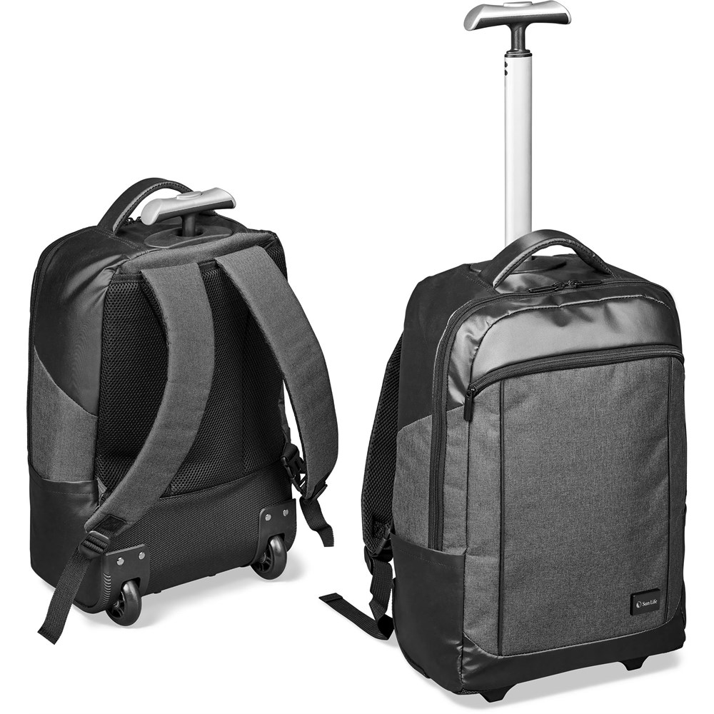 Nanotech Laptop Trolley Backpack – Black