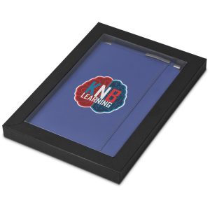 Viola Notebook & Pen Set in Blue