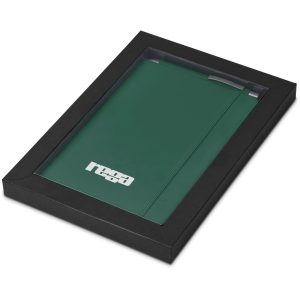 Viola Notebook & Pen Set in Dark Green