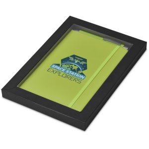Viola Notebook & Pen Set in Lime