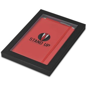 Viola Notebook & Pen Set in Red