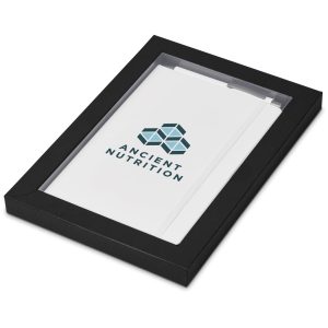 Viola Notebook & Pen Set in Solid White