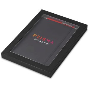 Dahlia Notebook & Pen Set in Red