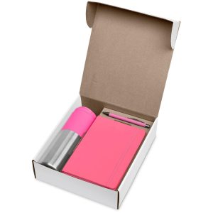 Watson White Gift Set in Pink