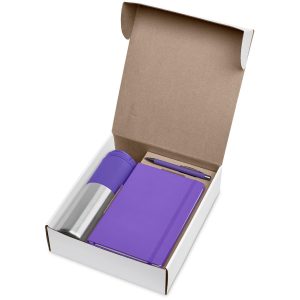 Watson White Gift Set in Purple