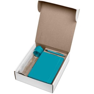 Wilson White Gift Set in Turquoise