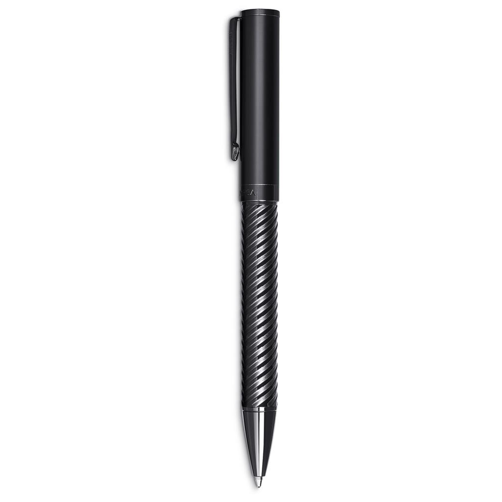 Alex Varga Lagarna Ball Pen & Rollerball Set – Black