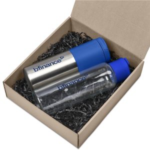 Kooshty Tyboost Drinkware Set in Blue