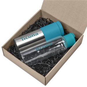 Kooshty Tyboost Drinkware Set in Turquoise