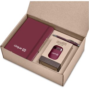 Kooshty Joden Kraft Gift Set in Maroon