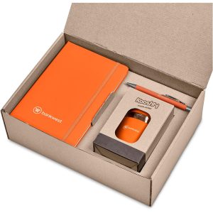 Kooshty Joden Kraft Gift Set in Orange