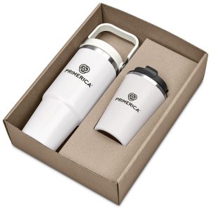 Kooshty Waikos Drinkware Gift Set in Off White