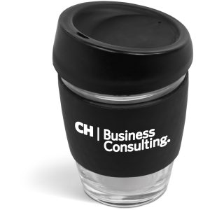 Kooshty Original Glass Kup – 340ml in Black