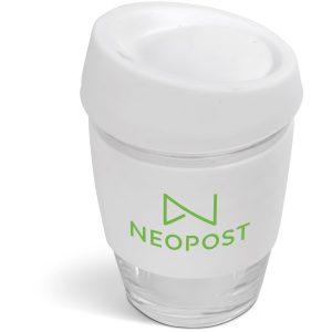 Kooshty Original Glass Kup – 340ml in Solid White