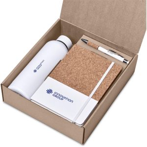 Okiyo Verity Kraft Gift Set in Solid White