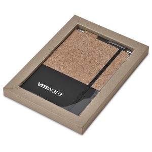 Okiyo Youkoso Notebook & Pen Set in Black