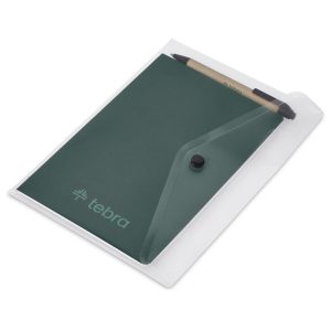 Okiyo Hotai Notebook & Pen Set in Dark Green