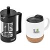 Serendipio Sienna Coffee Set - Solid White
