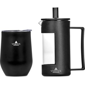 Serendipio Madison Coffee Set in Black