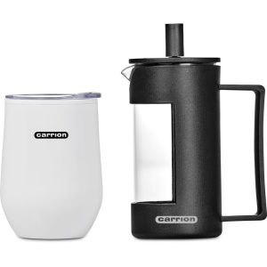 Serendipio Madison Coffee Set in Solid White