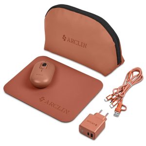 Serendipio Horley Tech Set in Burnt Orange