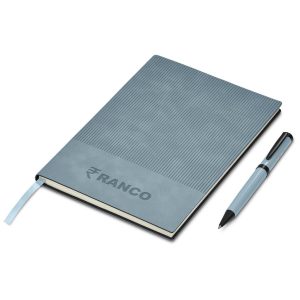 Serendipio Milestone Notebook & Pen Set in Dusty Teal