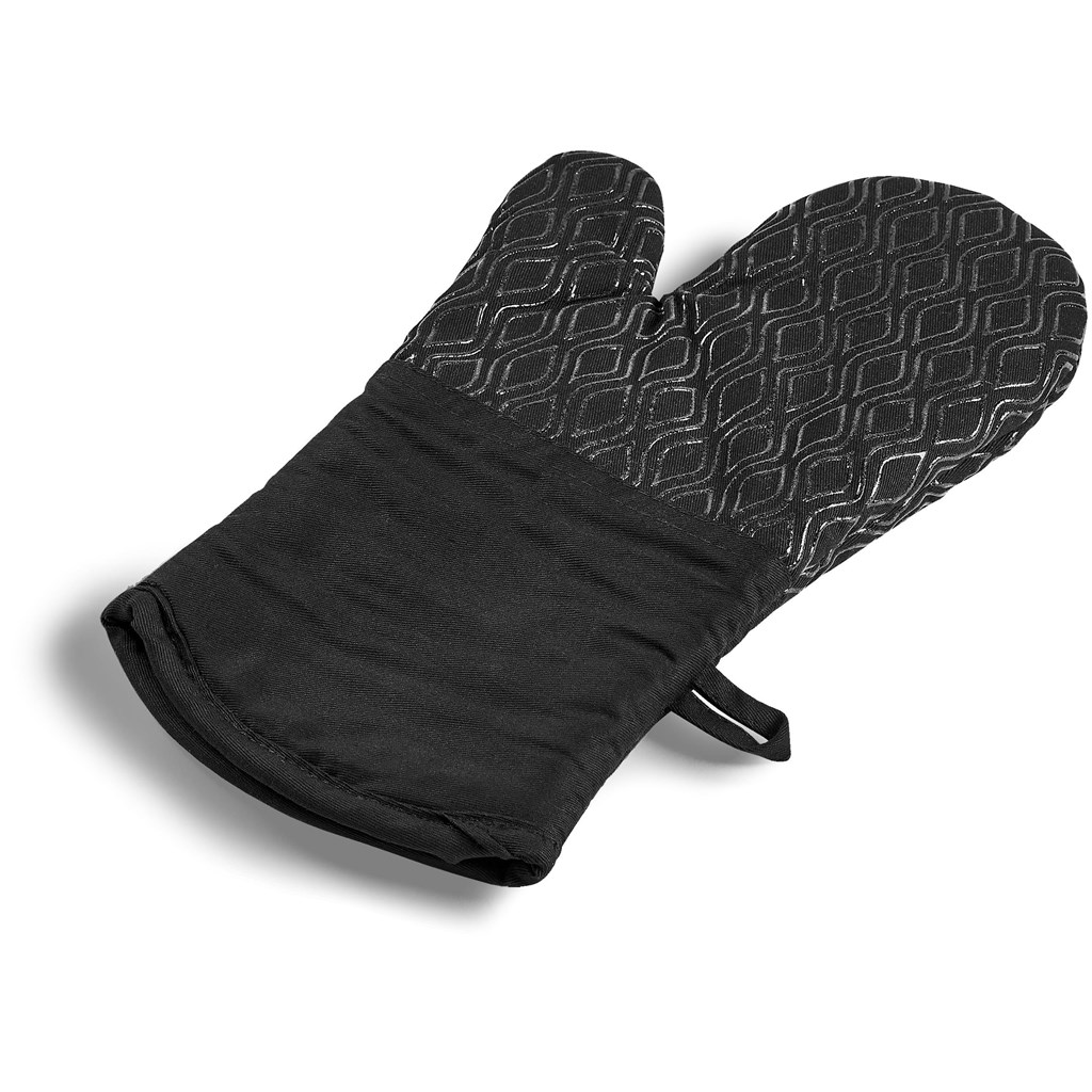 Serendipio Tanoreen Oven Glove Pair – Black
