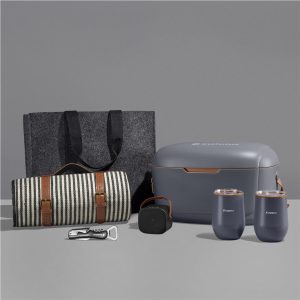 Yatta Serenity Set Hamper in Dark Grey