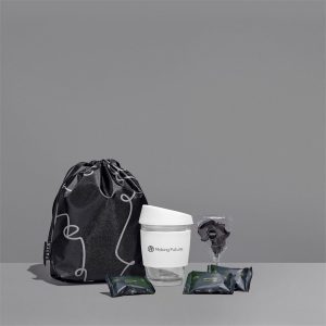 Yatta Tiny Treasure Hamper in Solid White