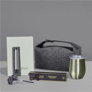 Yatta Luxe Lines Hamper in Light Green