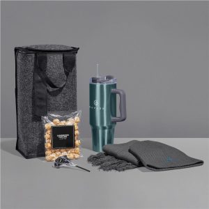 Yatta Frosted Faves Hamper in Light Turquoise
