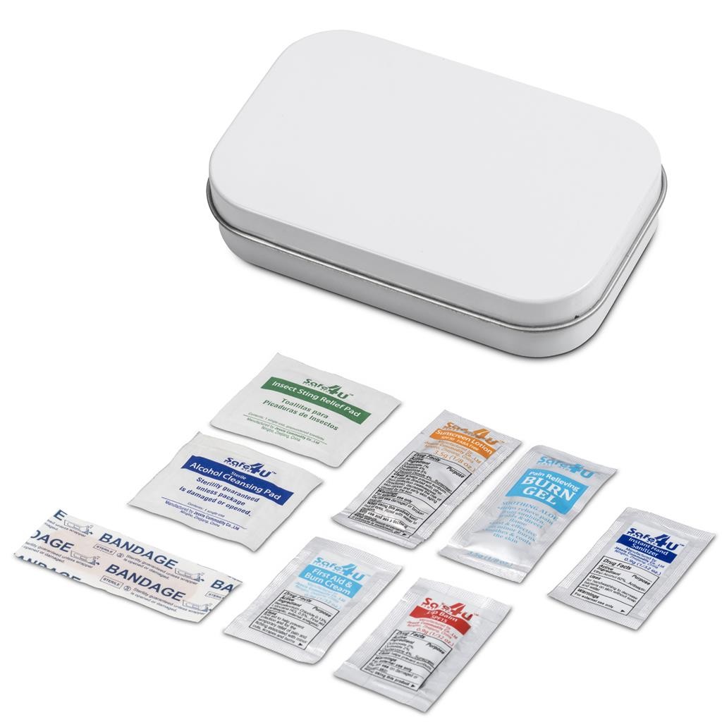 Altitude Trek Mini First Aid Kit – Solid White