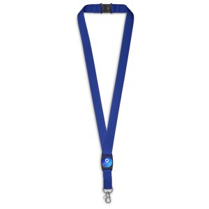 Altitude Bold Statement Dome Lanyard in Blue