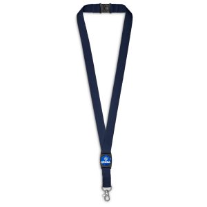 Altitude Bold Statement Dome Lanyard in Navy